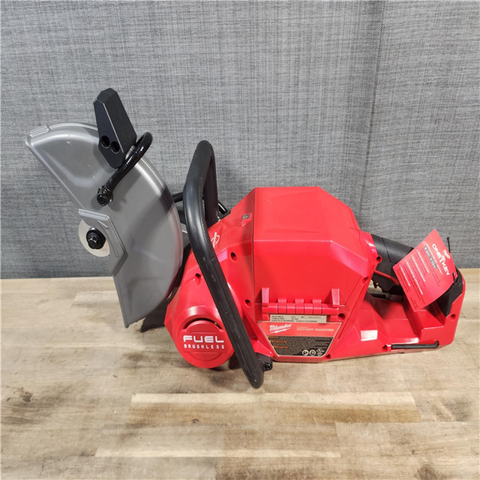 HOUSTON LOCATION - AS-IS Milwaukee M18 FUEL 9 Cut-Off Saw with ONE-KEY (TOOL ONLY)