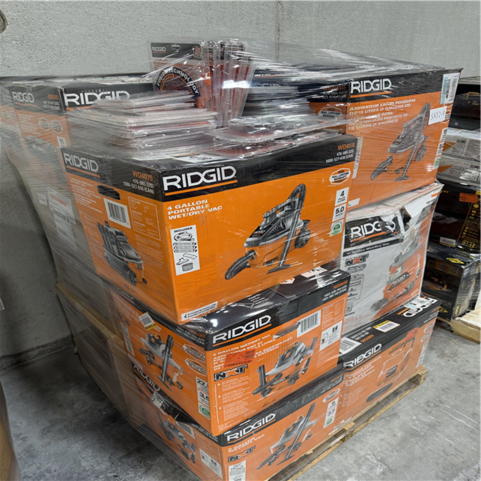 Atlanta Location As-Is Tools Partial Truckload (6 pallets) 5832-A