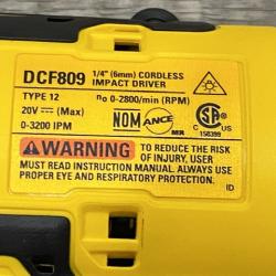 AS-IS DEWALT Atomic 20V Max Lithium-Ion Brushless Cordless Compact 1/4 in. Impact Driver Kit