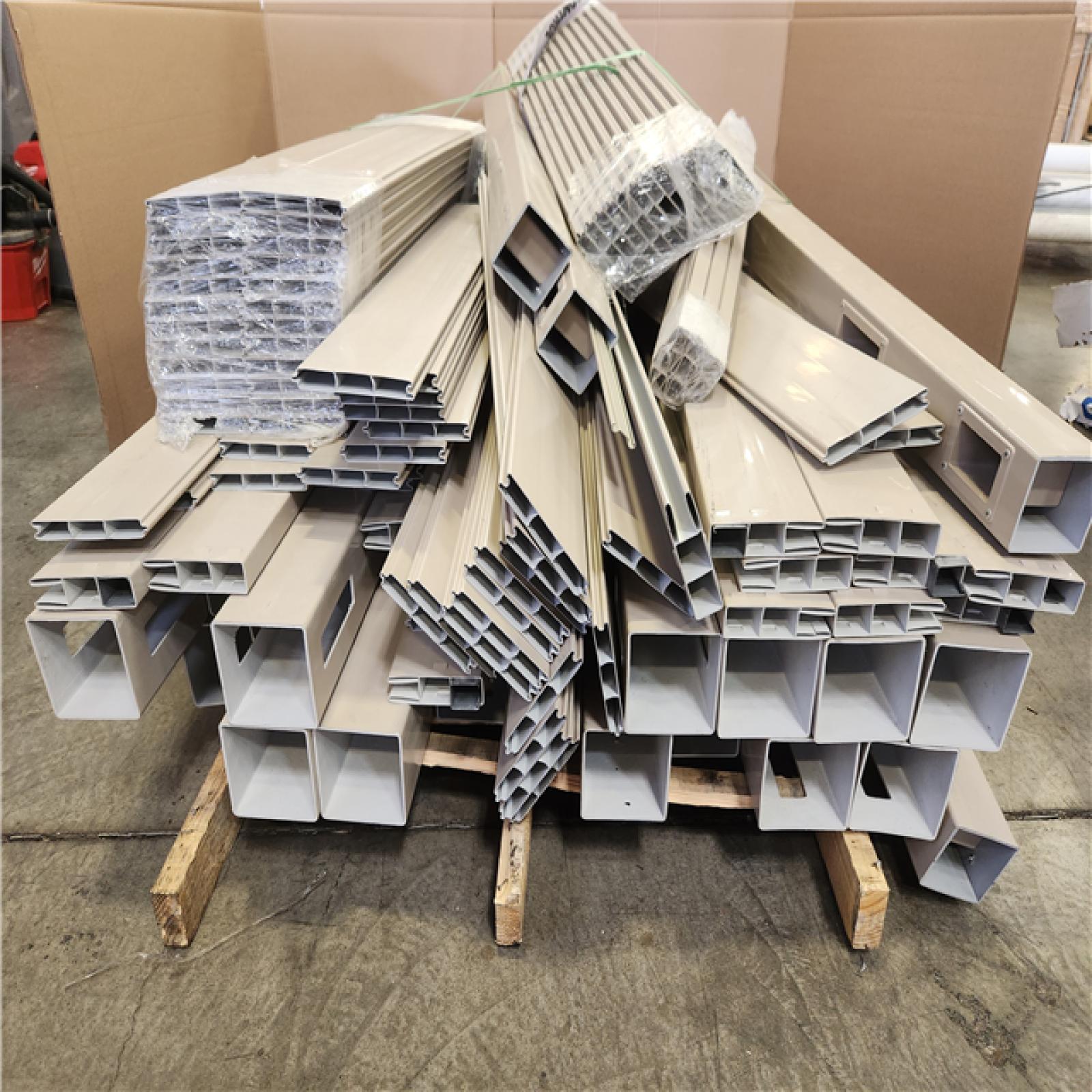 Phoenix Mixed Weatherables White Vinyl Fence Pieces