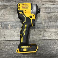 AS-IS DEWALT Atomic 20V Max Lithium-Ion Brushless Cordless Compact 1/4 in. Impact Driver Kit