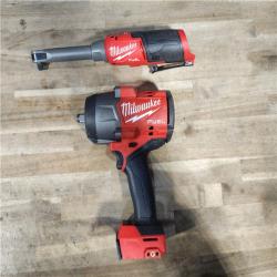 HOUSTON LOCATION - AS-IS MILWAUKEE 2 TOOL COMBO KIT W/ (2) BATTERY & CHARGER