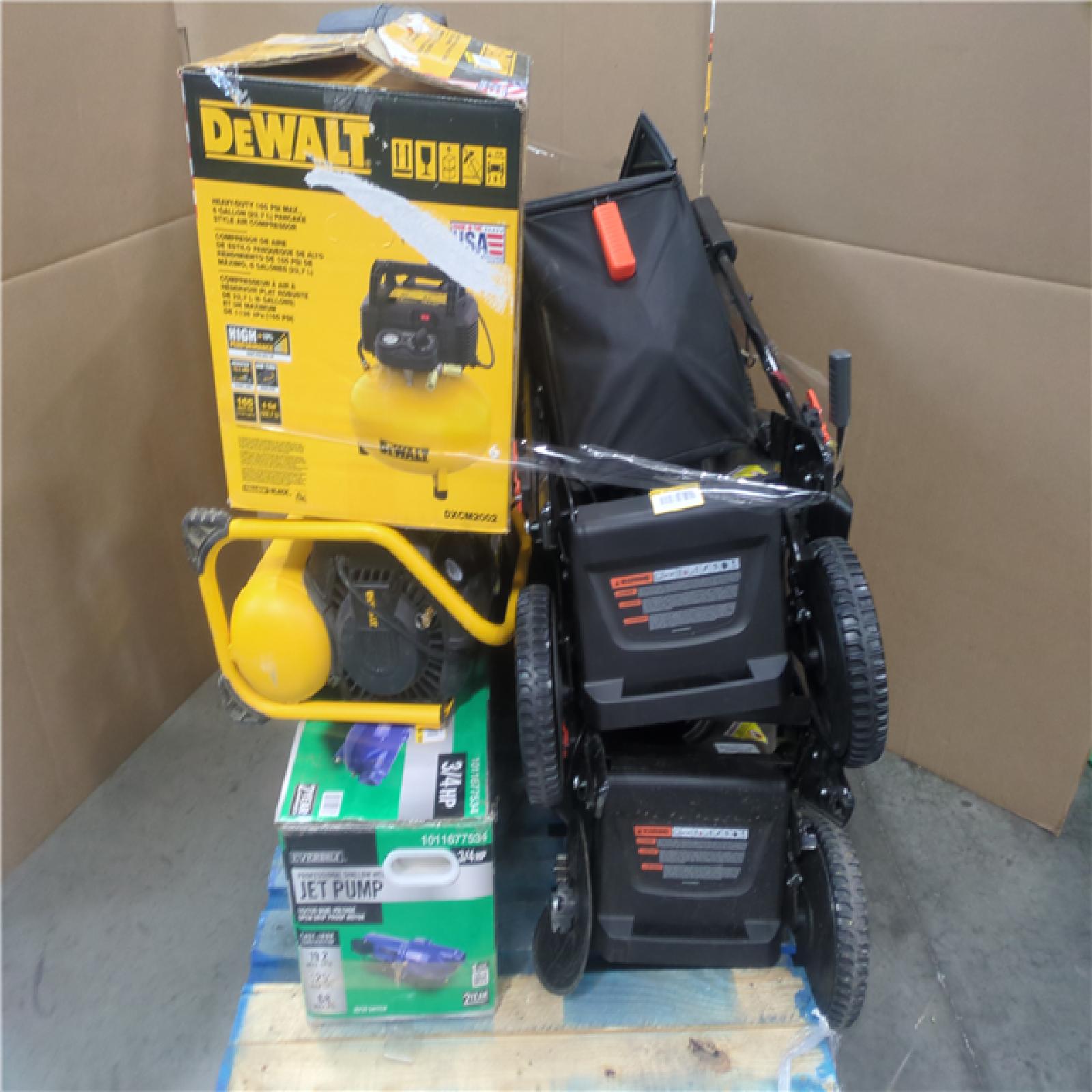 CALIFORNIA AS-IS OUTDOOR POWER EQUIPMENT