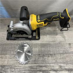 AS-IS DEWALT ATOMIC 20V MAX Cordless Brushless 4-1/2 in. Circular Saw (Tool Only)