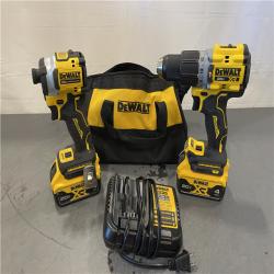 AS-IS - DEWALT 20V MAX XR Hammer Drill and ATOMIC Impact Driver 2 Tool Cordless Combo Kit