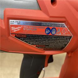 AS-IS Milwaukee FUEL 18-Volt Lithium-Ion Brushless Cordless 18-Gauge 1/4 in. Narrow Crown Stapler (Tool-Only)