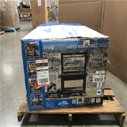 CALIFORNIA AS-IS EVEN EMBERS SANTA MARIA GRILL CHARCOAL OR HARDWOOD GRILL