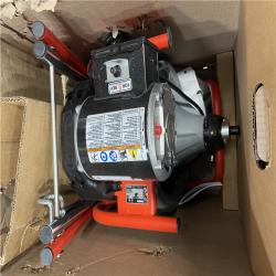 DALLAS LOCATION - AS-IS RIDGID K-400 Drain Cleaning Snake Auger 120-Volt Drum Machine with C-32IW