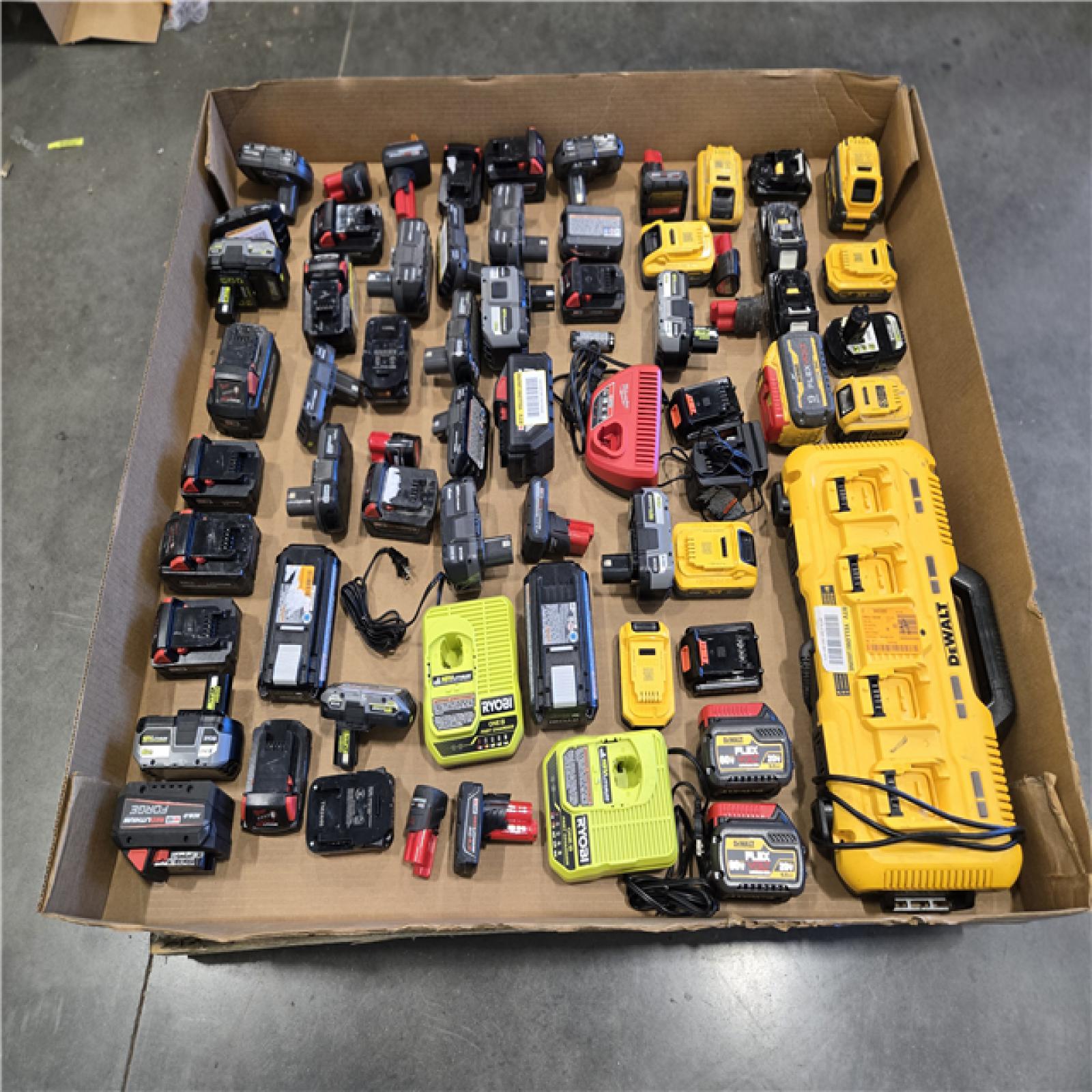 DALLAS LOCATION AS-IS- BATTERY PALLET