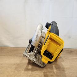 AS-IS- DEWALT 20-Volt MAX Lithium-Ion Cordless 6-1/2 in. Circular Saw (Tool-Only)