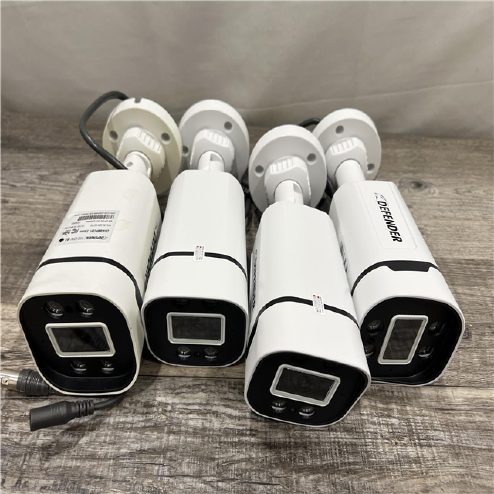 AS-IS Defender AI Powered Sentinel 4k Poe Security Camera System