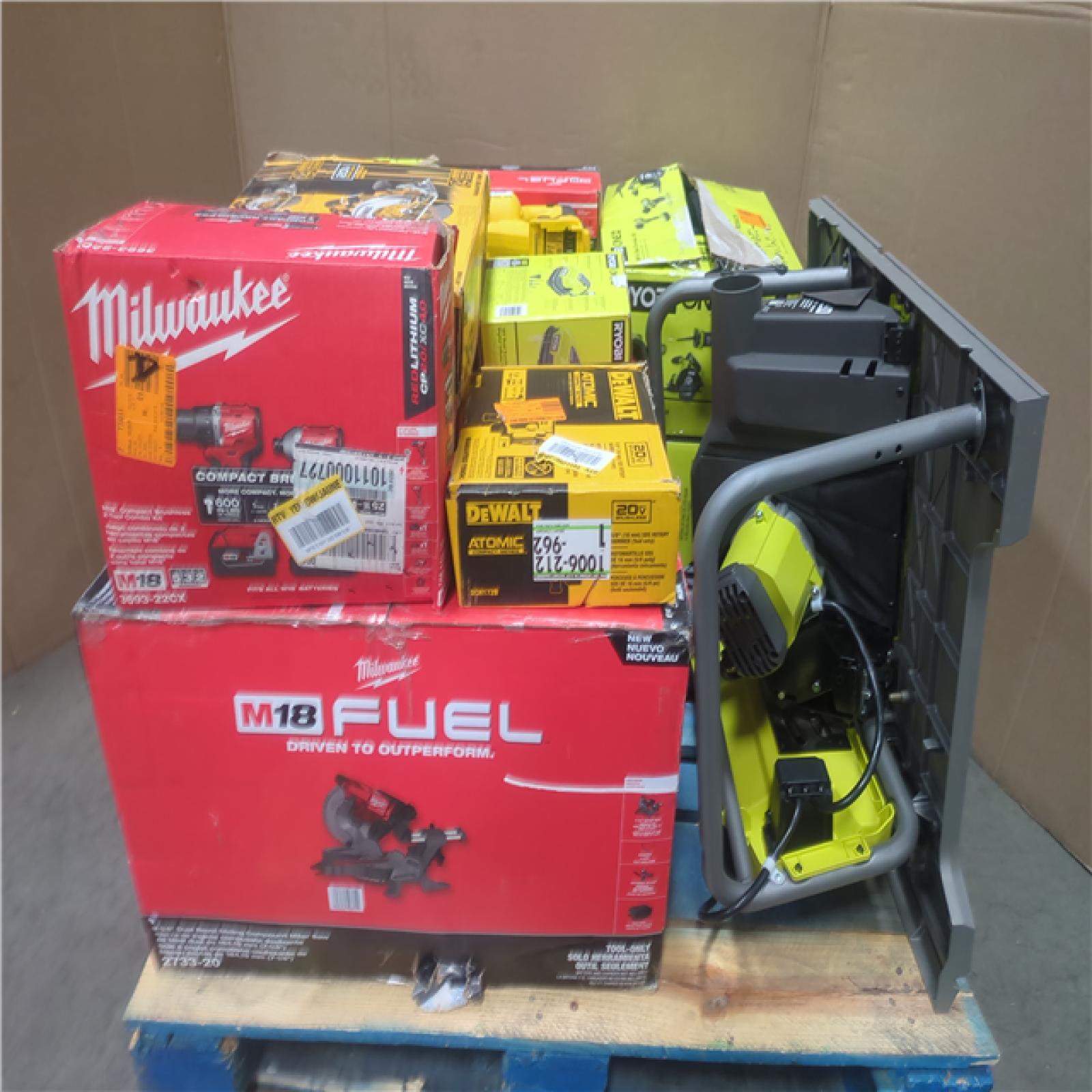 CALIFORNIA AS-IS TOOL PALLET
