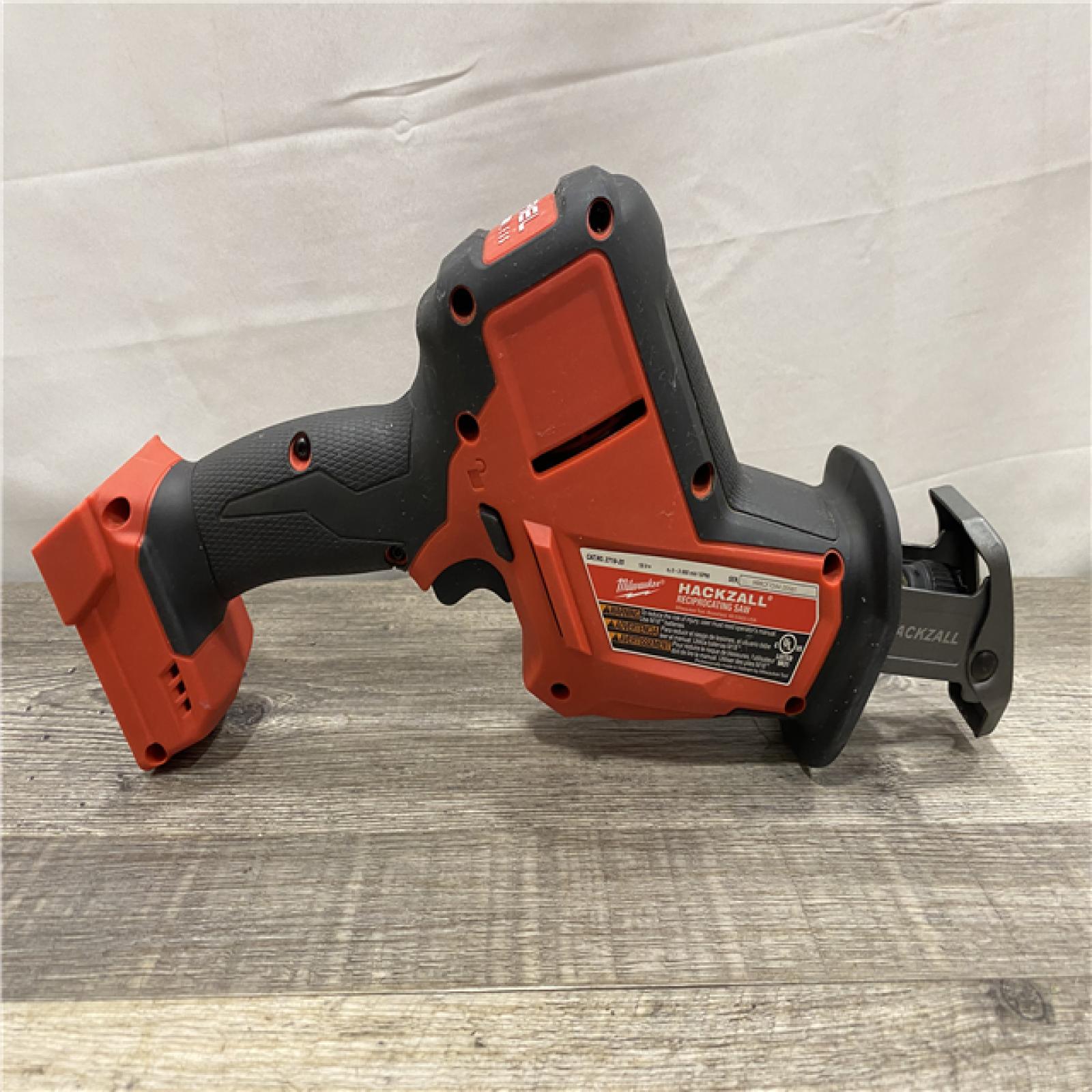 AS-IS Milwaukee  FUEL 18V Lithium-Ion Brushless Cordless HACKZALL Reciprocating Saw (Tool-Only)