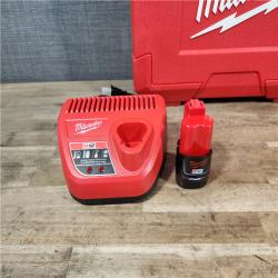 HOUSTON LOCATION - AS-IS Milwaukee M12 12-Volt Lithium-Ion Cordless Copper Tubing Cutter Kit with 1.5 Ah Battery  Charger and Hard Case