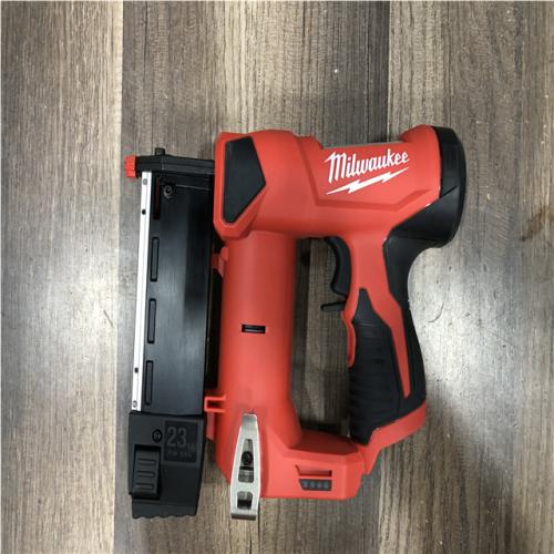 AS-IS Milwaukee 12-Volt 23-Gauge Lithium-Ion Cordless Pin Nailer (Tool-Only)