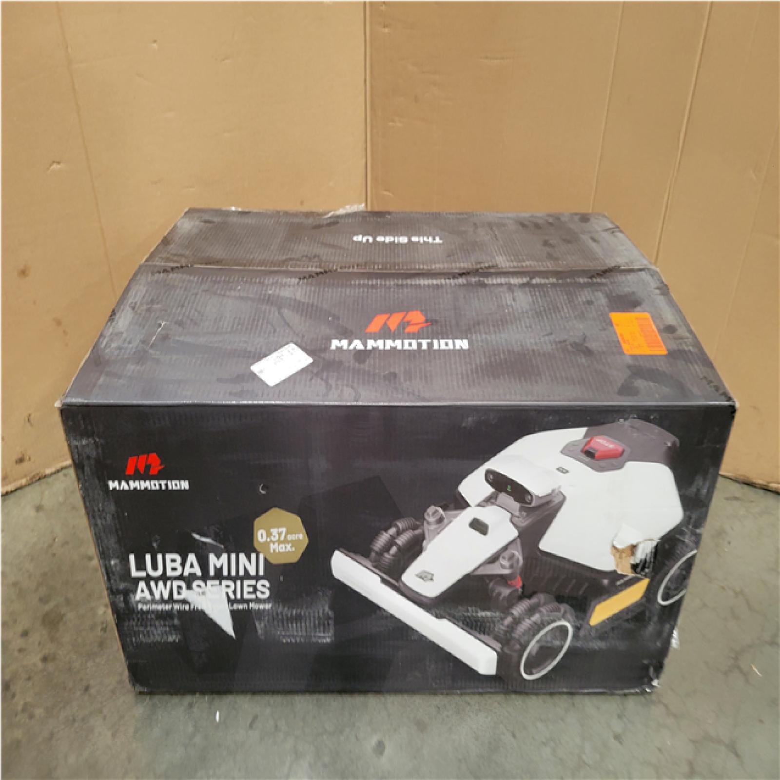 CALIFORNIA NEW LUBA MINI AWD SERIES ROBOT LAWN MOWER
