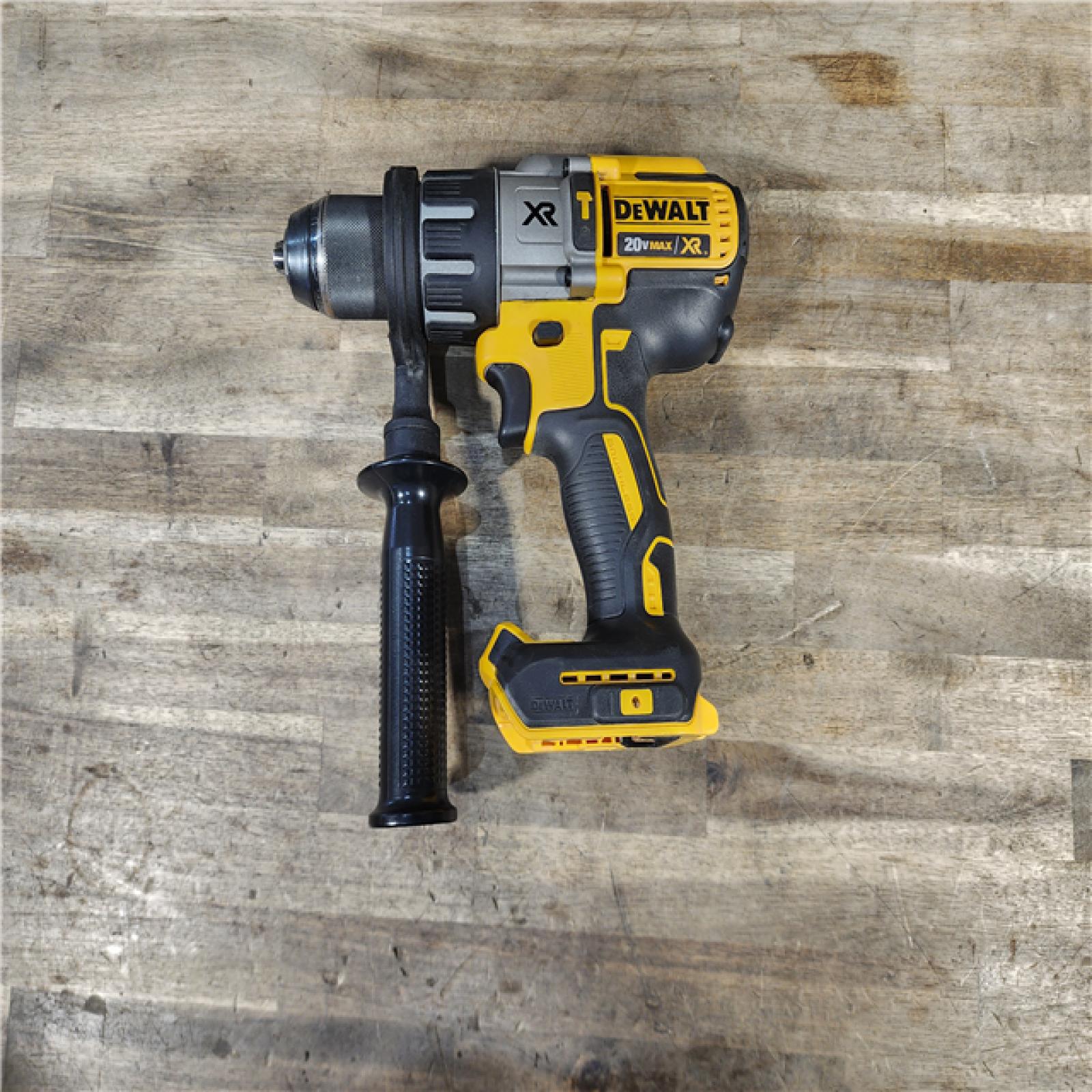 HOUSTON LOCATION - AS-IS DEWALT 20-Volt MAX XR Lithium-Ion Cordless 1/2 in. Premium Brushless Hammer Drill (Tool-Only)
