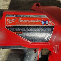 HOUSTON LOCATION - AS-IS Milwaukee 2744-20 M18 FUEL 3-1/2 in. 18V 21-Degree Lithium-Ion Brushless Cordless Framing Nailer (Tool-Only)