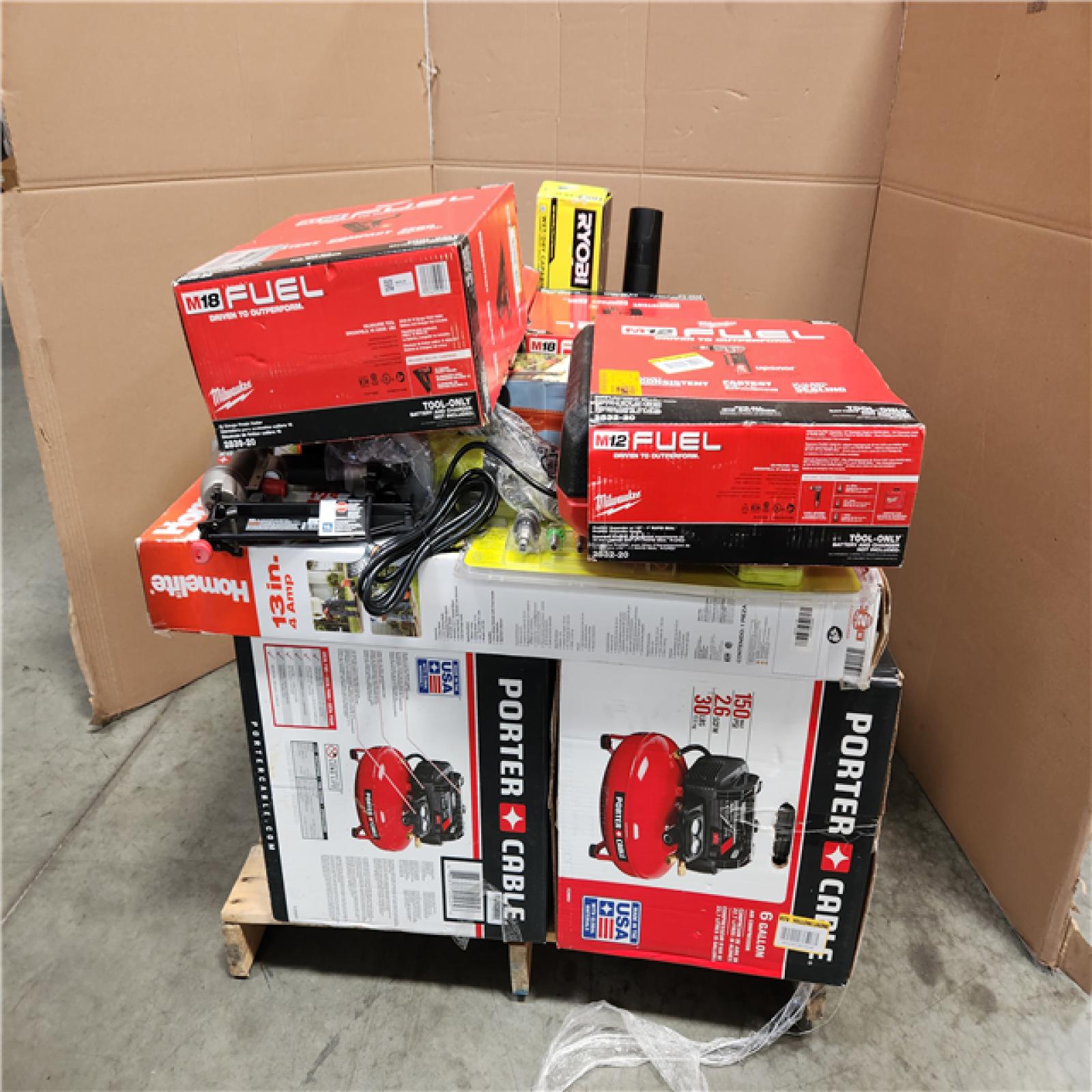 CALIFORNIA  AS-IS TOOL PALLET