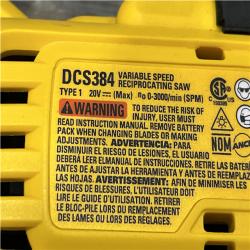 AS-IS DEWALT 20-Volt XR Cordless Reciprocating Saw (Tool Only)