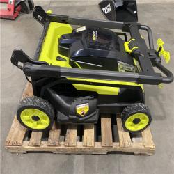 Dallas Location - As-Is RYOBI 80V HP  30 in. Lawn Mower with Battery and Charger