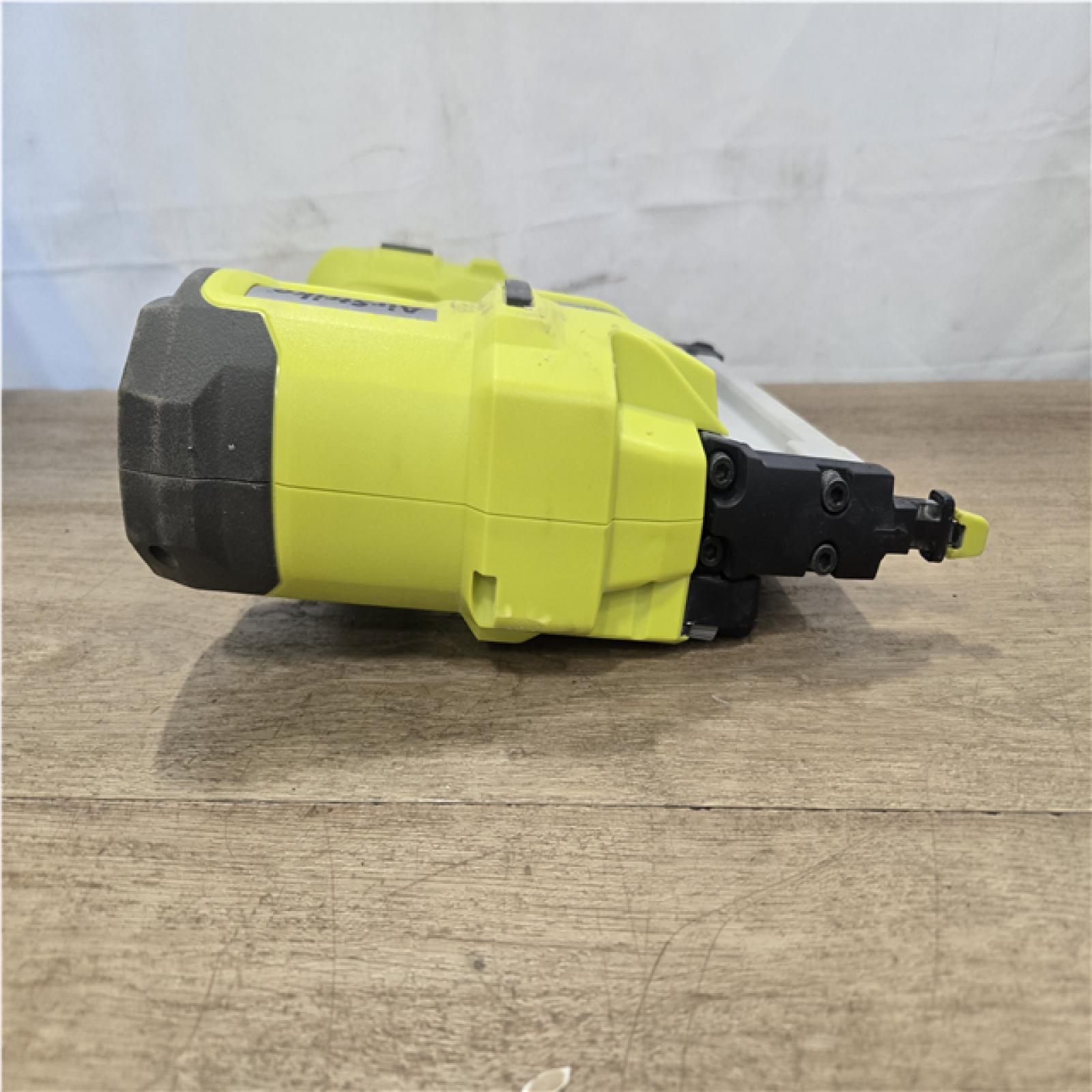 AS-IS RYOBI ONE+ 18V 18-Gauge Cordless AirStrike Narrow Crown Stapler (Tool Only)