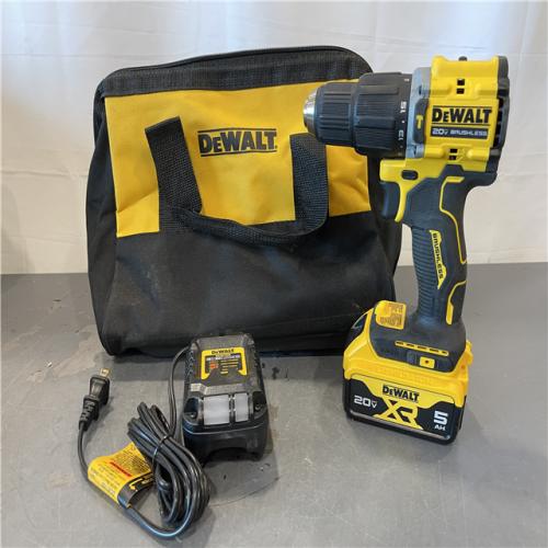 AS-IS - DEWALT ATOMIC 20V Lithium-Ion Cordless 1/2 in. Hammer Drill Kit