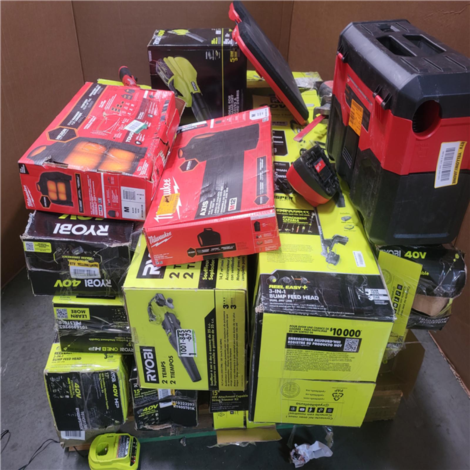 CALIFORNIA AS-IS TOOL PALLET