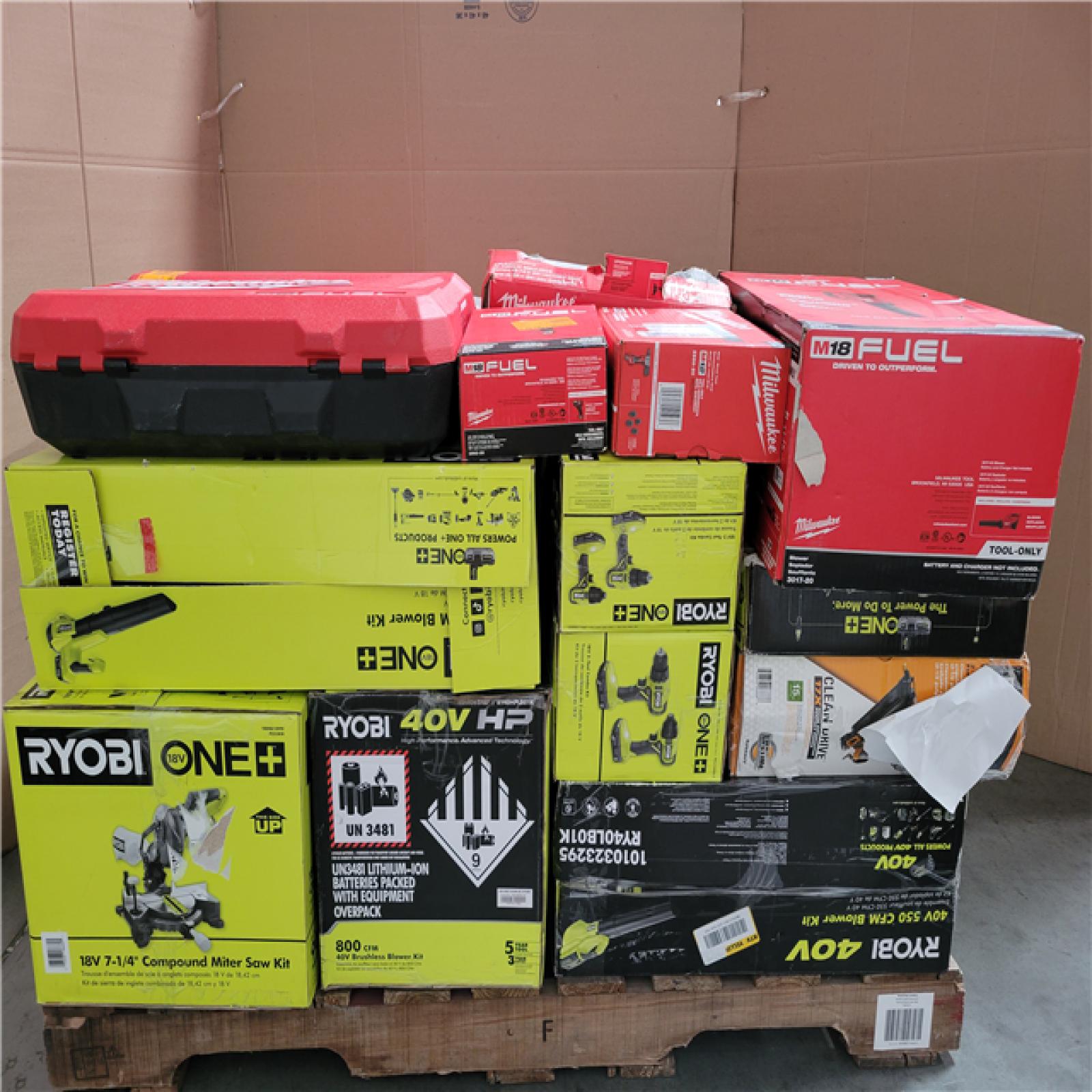 CALIFORNIA AS-IS TOOL PALLET