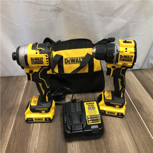 AS-IS DEWALT ATOMIC 20-Volt MAX Lithium-Ion Cordless Combo Kit