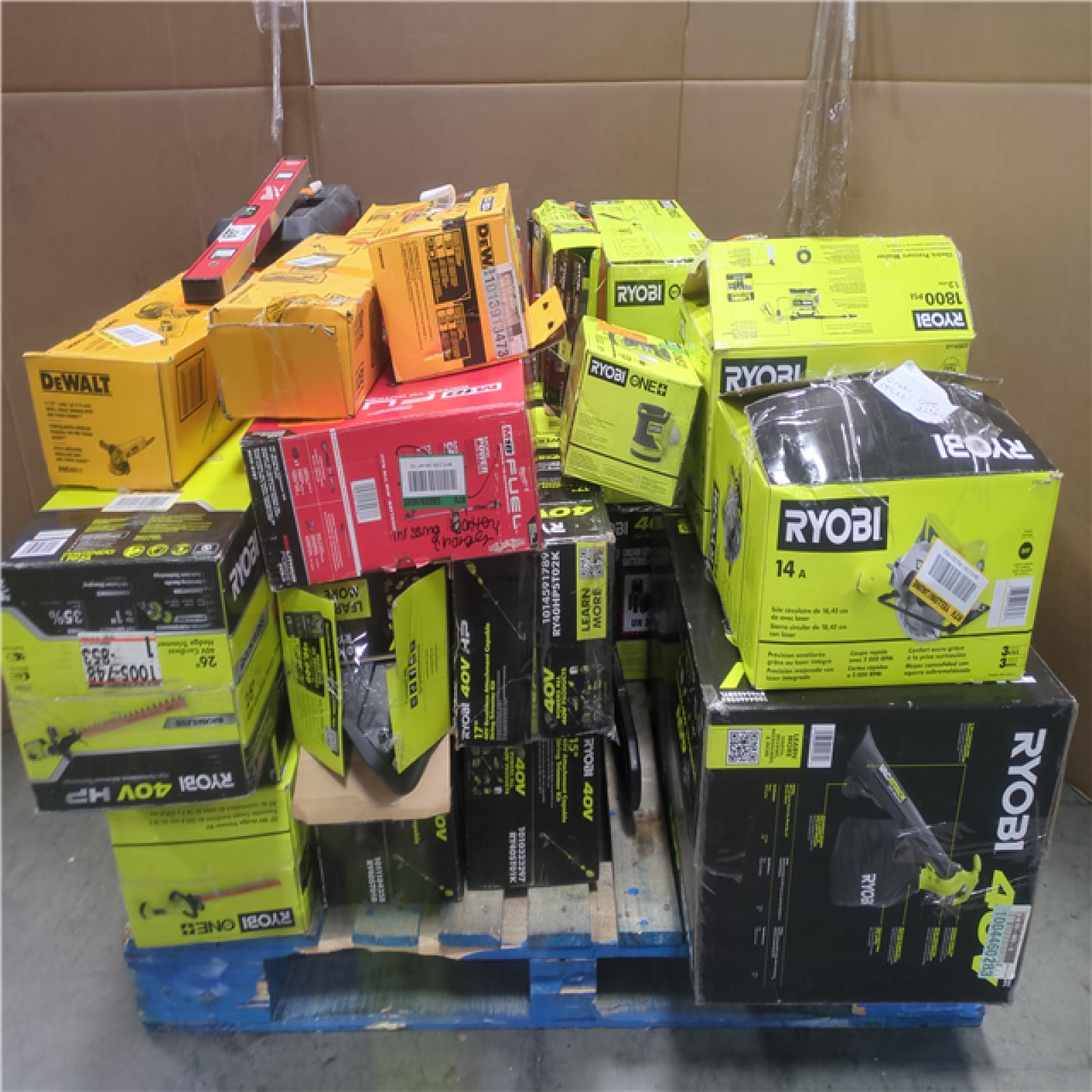 CALIFORNIA AS-IS TOOL PALLET