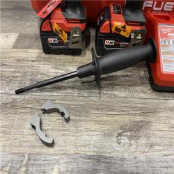 AS-IS Milwaukee FUEL 18V Lithium-Ion Brushless Cordless Hammer Drill and Impact Driver Combo Kit