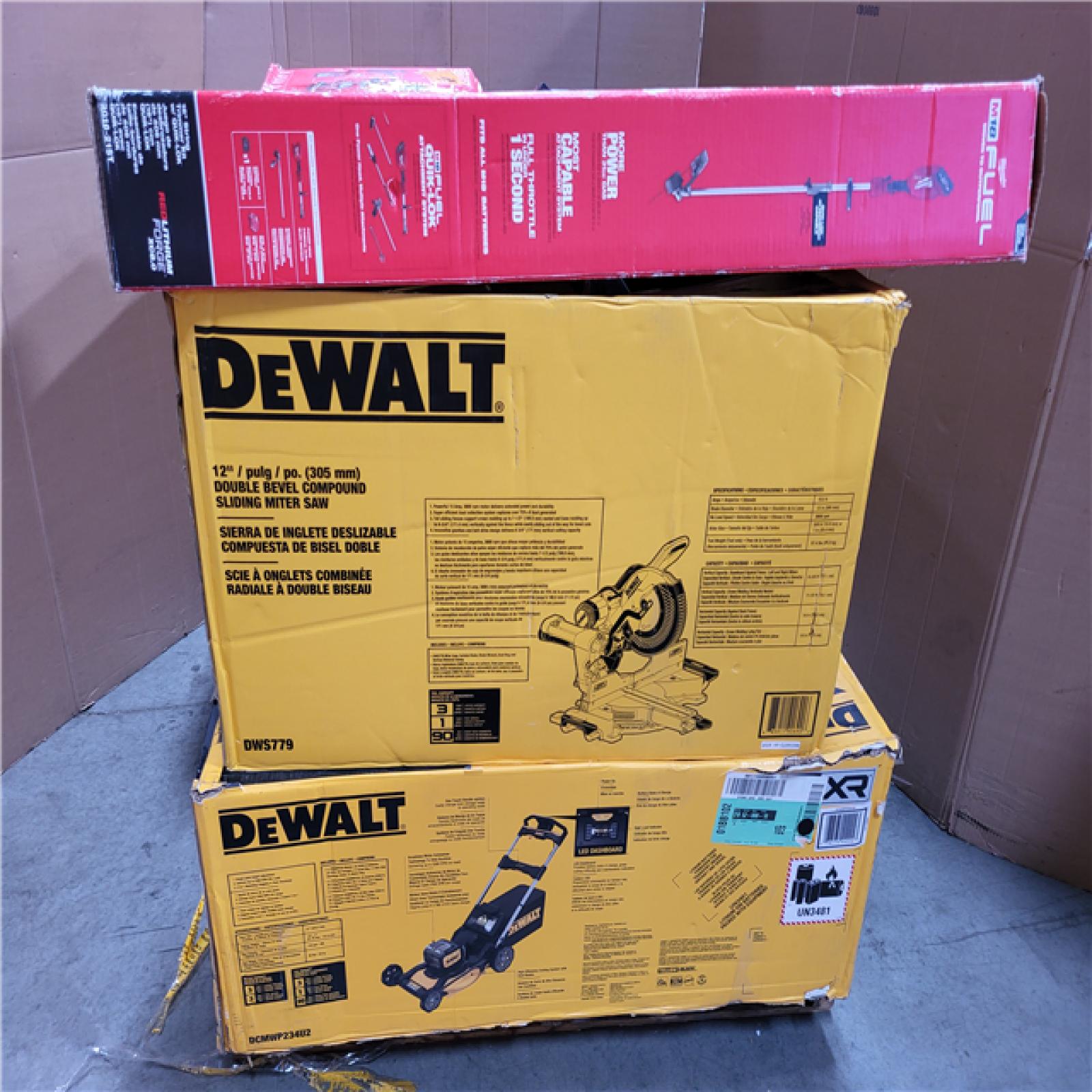 CALIFORNIA AS-IS TOOL PALLET