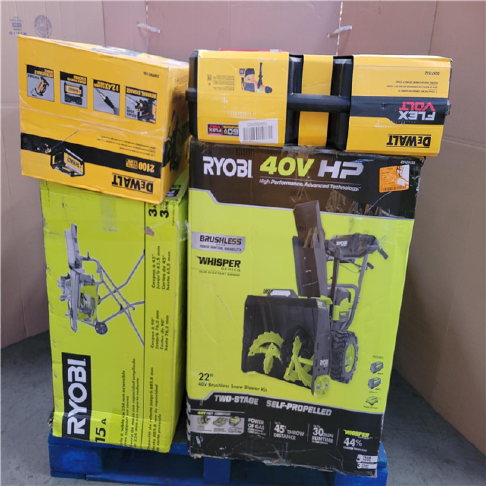 CALIFORNIA AS-IS TOOL PALLET