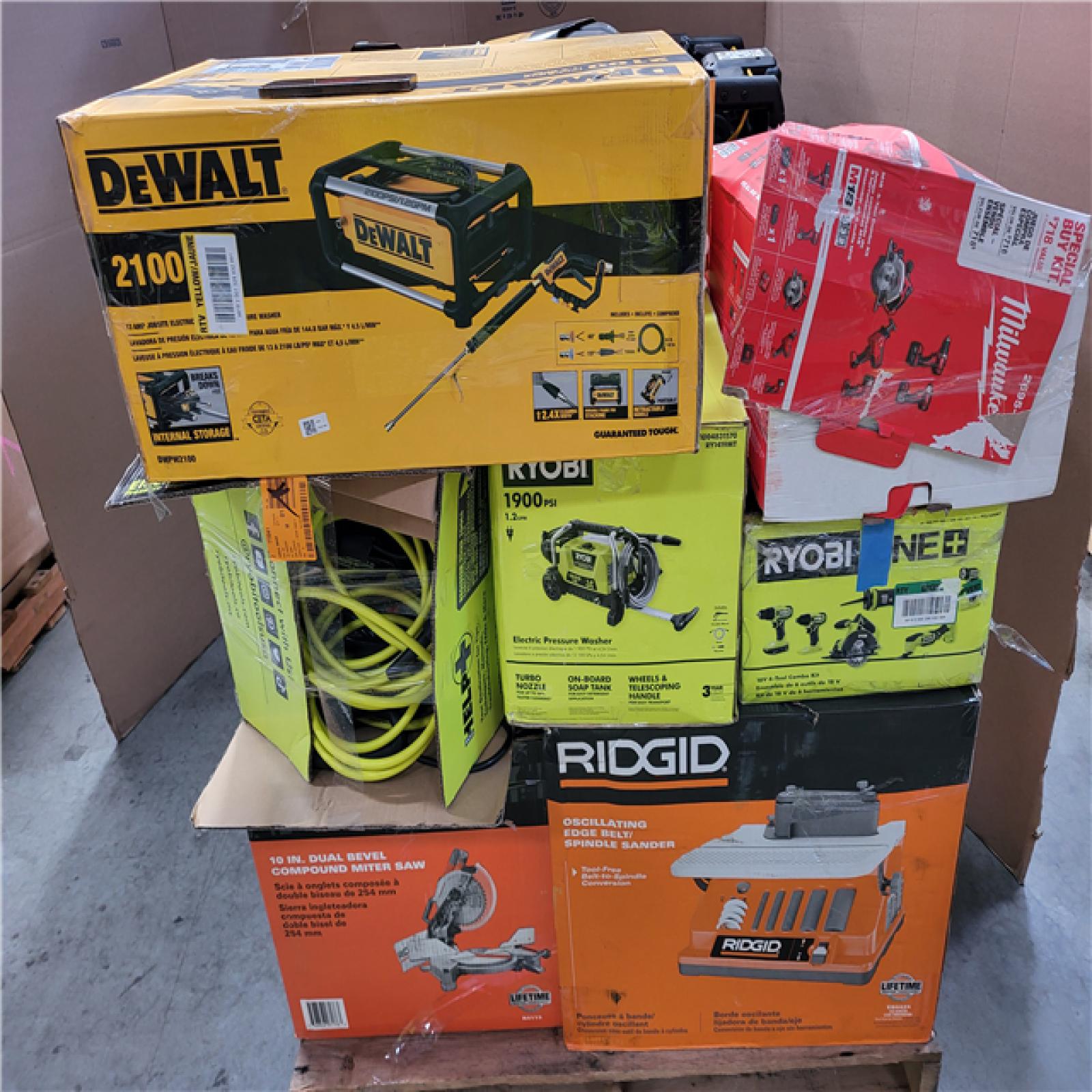 CALIFORNIA AS-IS TOOL PALLET