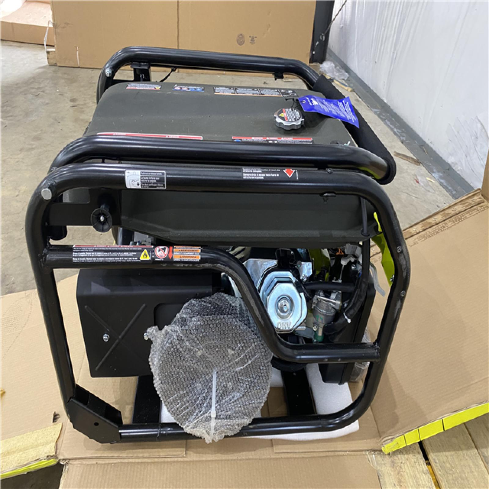 Houston Location - AS-IS Ryobi 6,800 Running Watts Generator