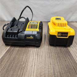 LIKE NEW! - DEWALT 20-Volt Maximum XR 5.0 Ah Battery Pack and Charger