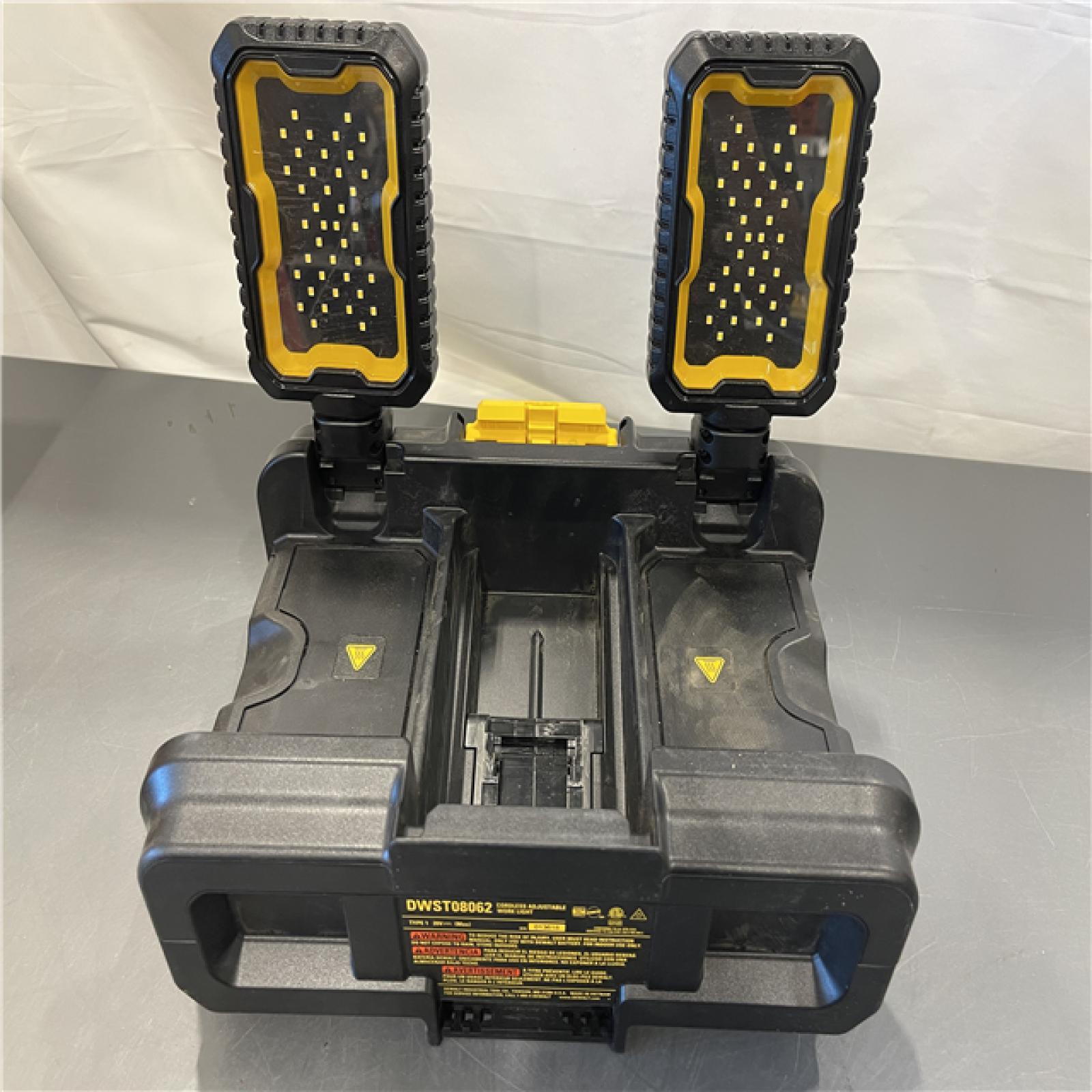 AS-IS - Tough System 2.0 Flex Volt 20V/60V Cordless 4000 Lumen LED Adjustable Folding Panel Work Light