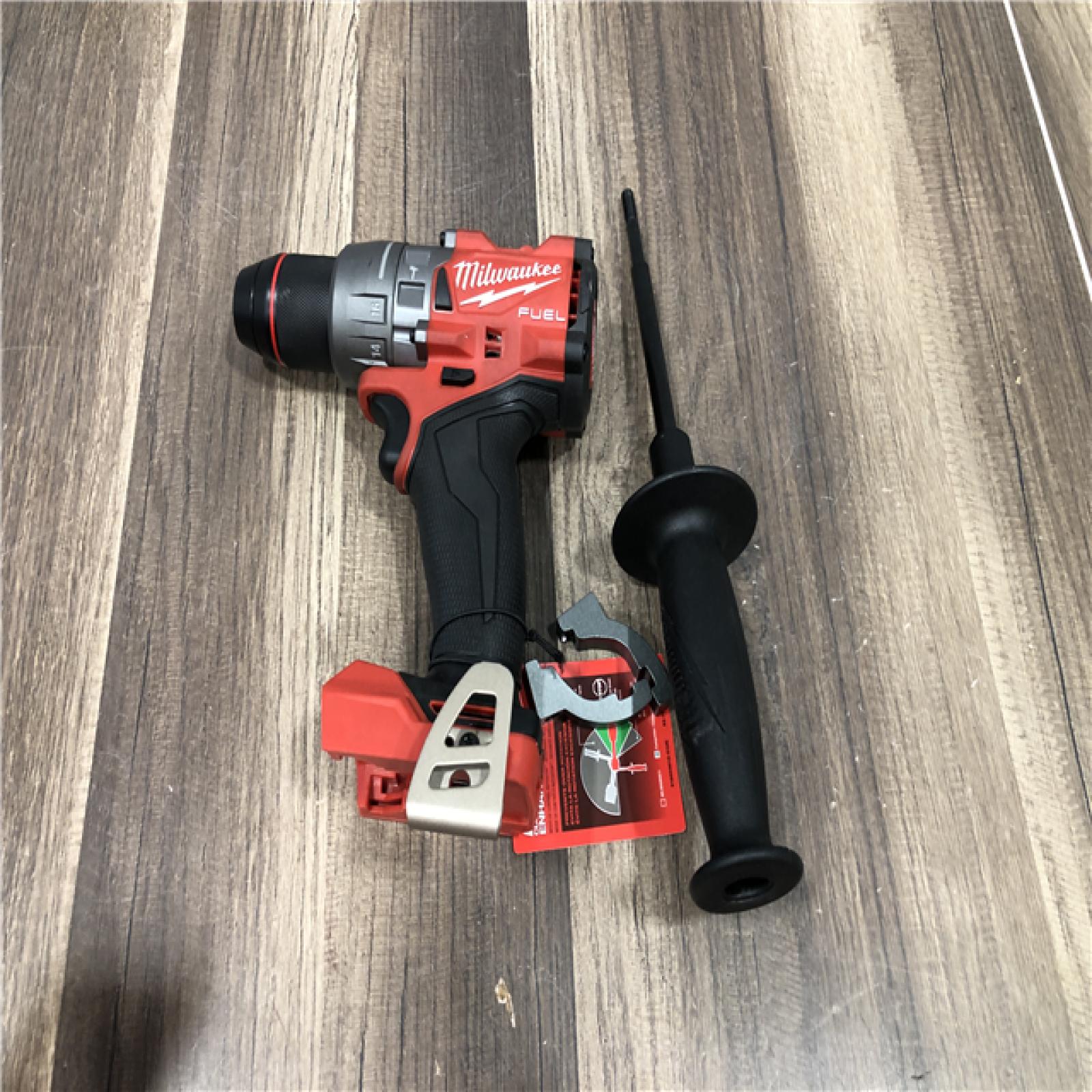 AS-IS Milwaukee FUEL 18V Lithium-Ion Brushless Cordless 1/2 in. Hammer Drill/Driver (Tool-Only)