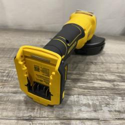 AS-IS DEWALT 20V MAX Cordless Brushless 4-1/2 in. Angle Grinder with Paddle Switch (Tool Only)