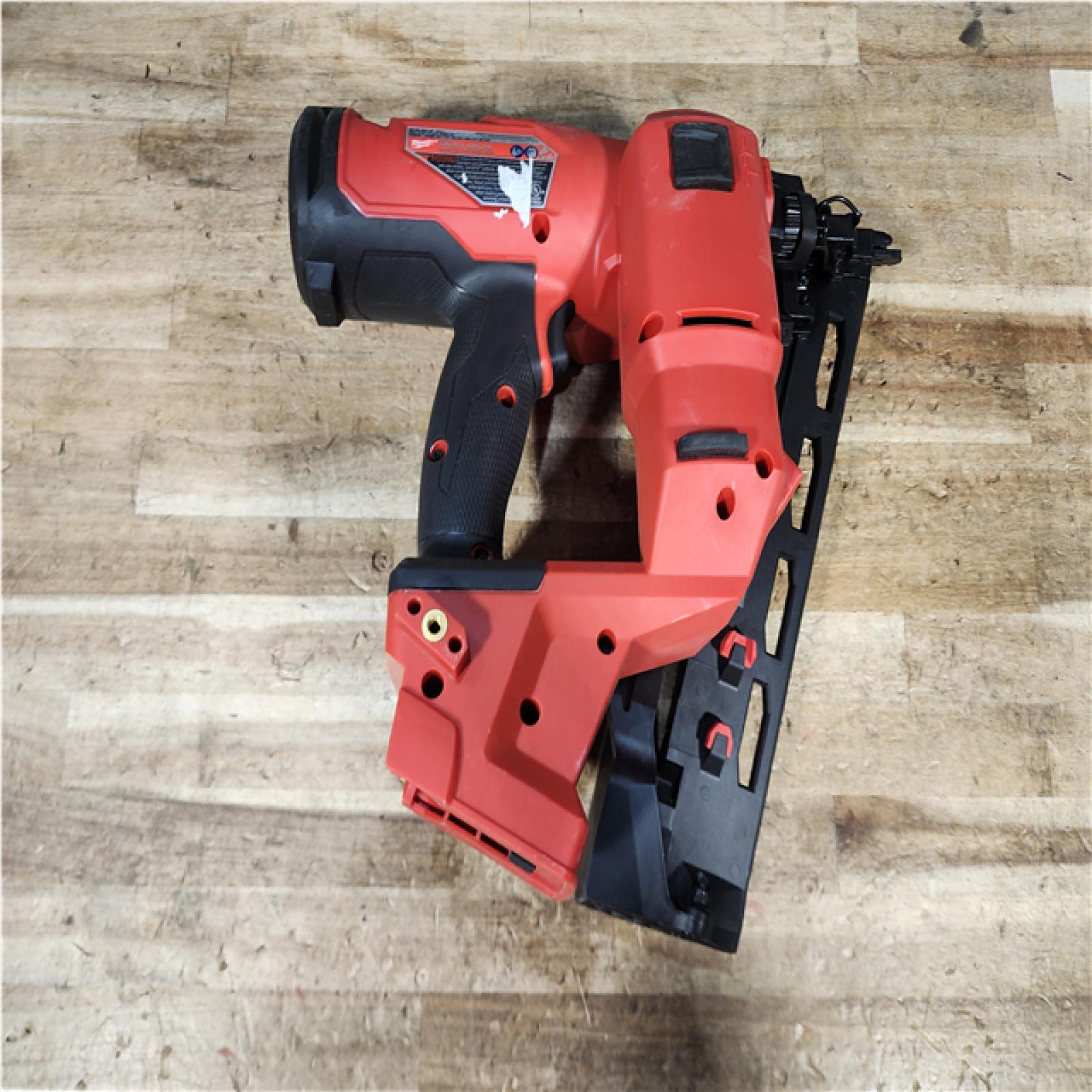 HOUSTON LOCATION - AS - IS Milwaukee FUEL 18-Volt Lithium-Ion Brushless Cordless Gen II 16-Gauge Angled Finish Nailer (Tool-Only)
