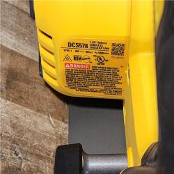 HOUSTON LOCATION - AS-IS DEWALT FLEXVOLT 60V MAX Cordless Brushless 7-1/4 in. Circular Saw with Brake (Tool Only)