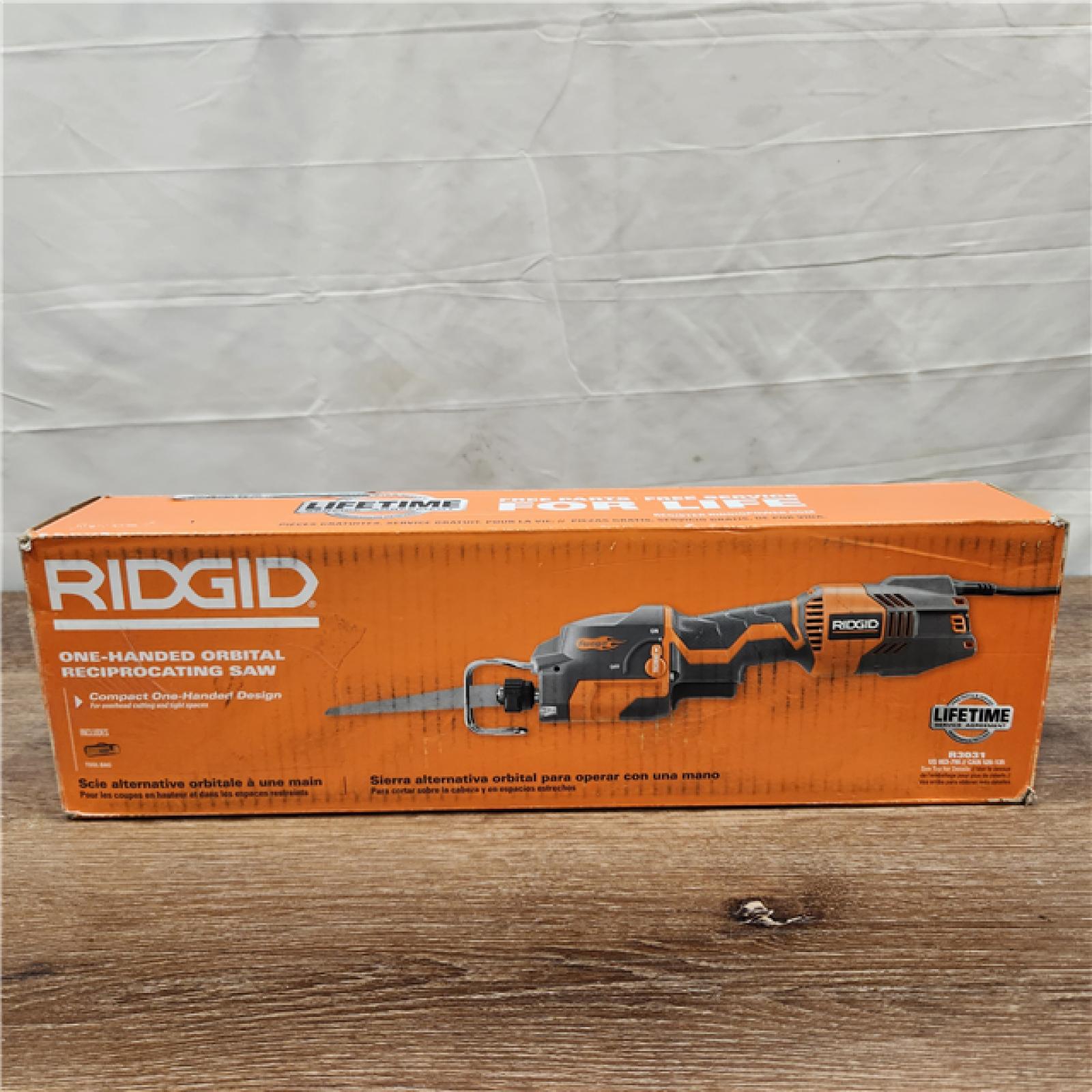 Ridgid reciprocating saw orbital hotsell