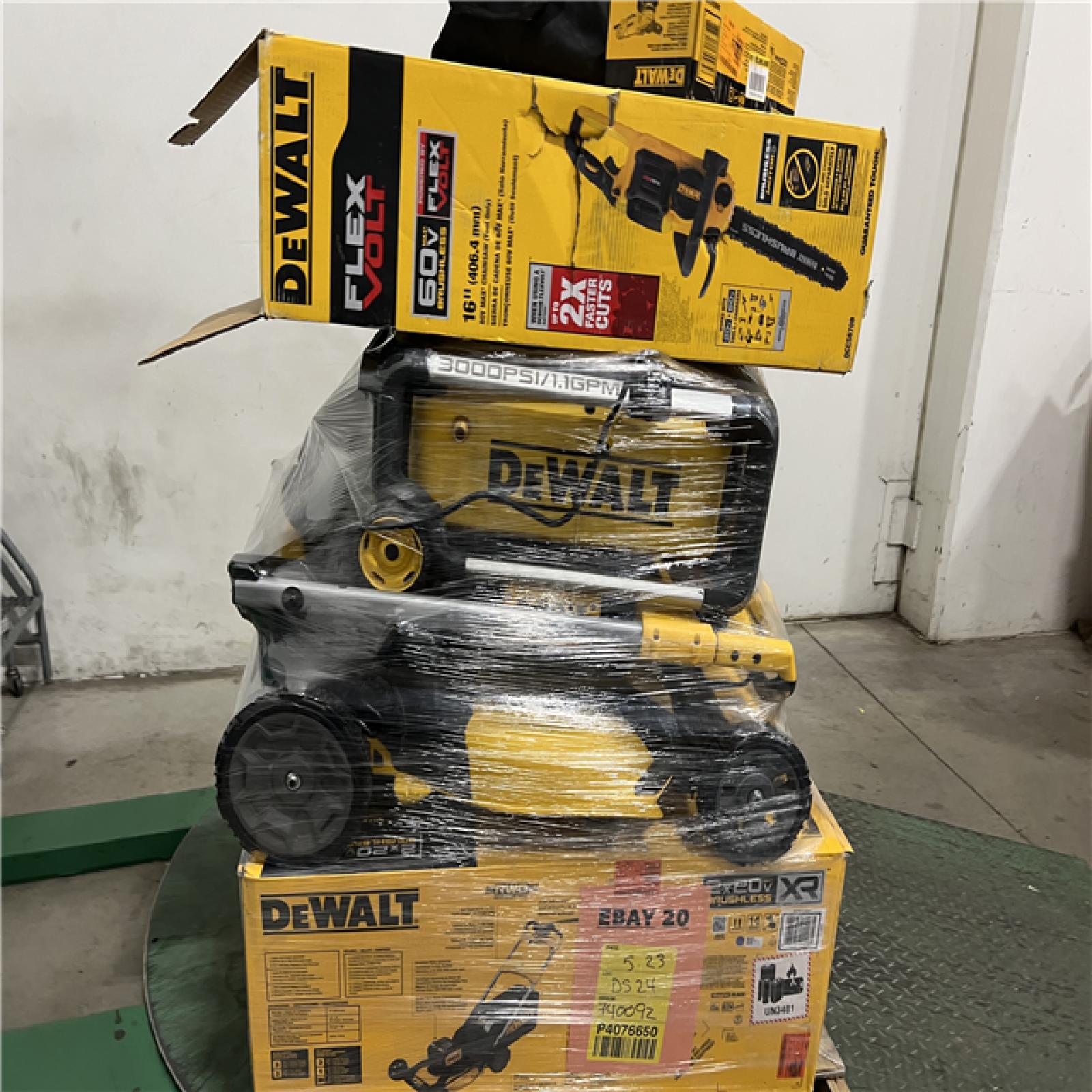Dallas Location - As-Is DEWALT Tool Pallet