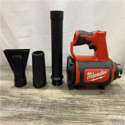 AS-IS Milwaukee 12V Lithium-Ion Cordless Compact Spot Blower (Tool-Only)