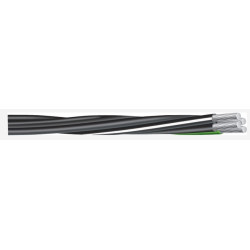 DALLAS LOCATION - SOUTHWIRE Compact Stranded 8000 Series 4/04/04/02/0X500 Service Entrance Cable  200 A  4-Conductor (500 FT)