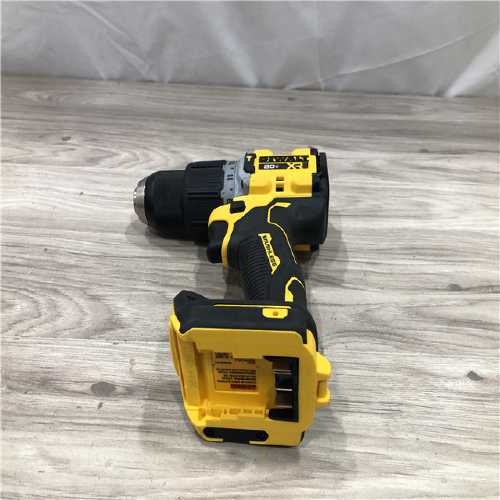AS-IS DEWALT 20V XR Cordless 1/2 in. Hammer Drill (Tool-Only)