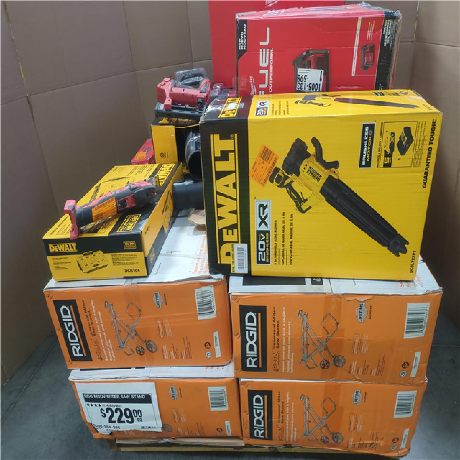 CALIFORNIA AS-IS TOOL PALLET