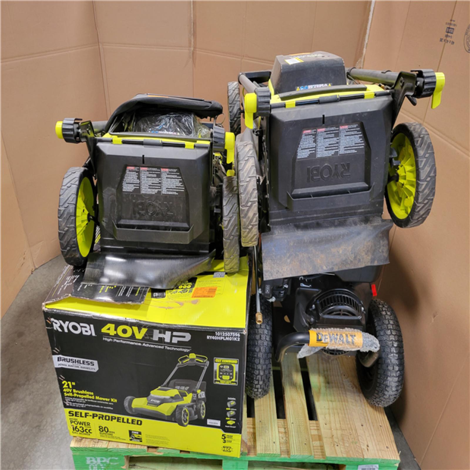 CALIFORNIA AS-IS OUTDOOR POWER EQUIPMENT