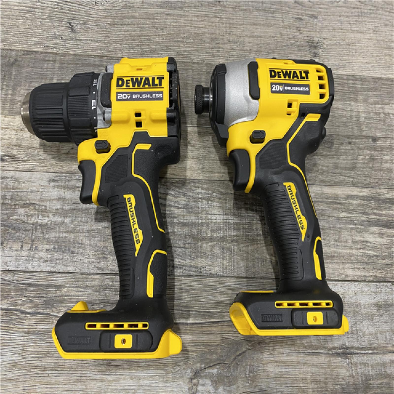 AS-IS DEWALT ATOMIC 20-Volt MAX Lithium-Ion Cordless Combo Kit